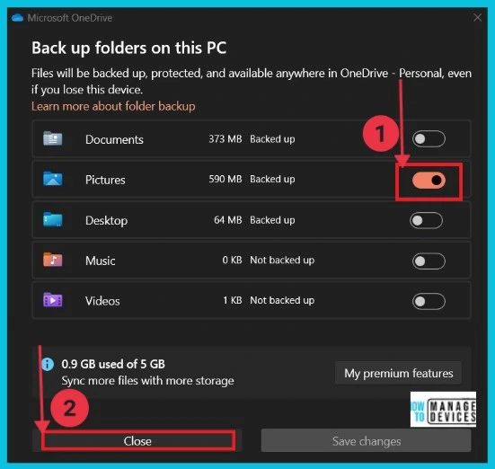 How to Remove Start Backup in File Explorer of Windows11 - fig.4