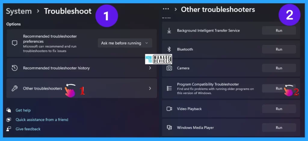 How to Run Program Compatibility Troubleshooter on Windows 11 - Fig. 3