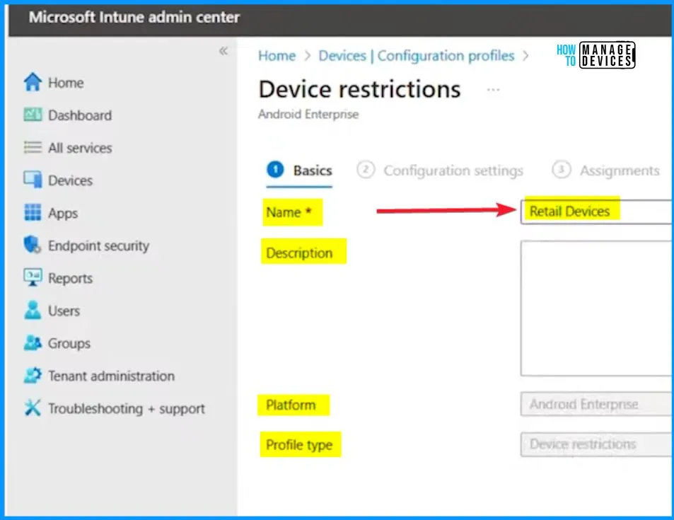 Intune Shared Device Mode for Android and iOS Devices - Fig.8 - Creds to Matt Yandek MS