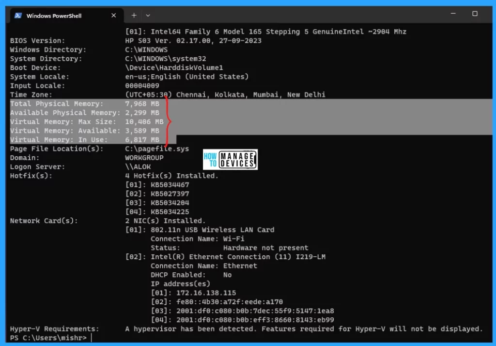 Know RAM Information in Windows 11 Using Various Ways - Fig. 6