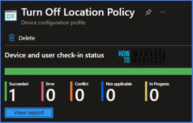 Deploy Turn Off Location Policy Using Intune Fig.9