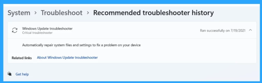 Fix Windows Issues Automatically with Recommended Troubleshooter - Fig.7 - Creds to MS