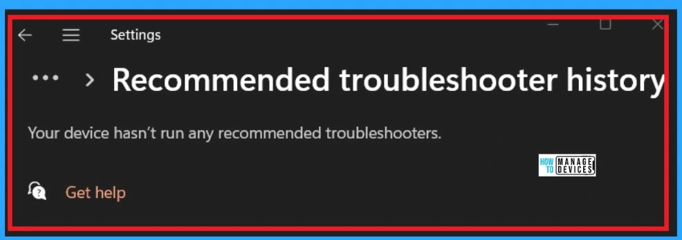 Fix Windows Issues Automatically with Recommended Troubleshooter 1