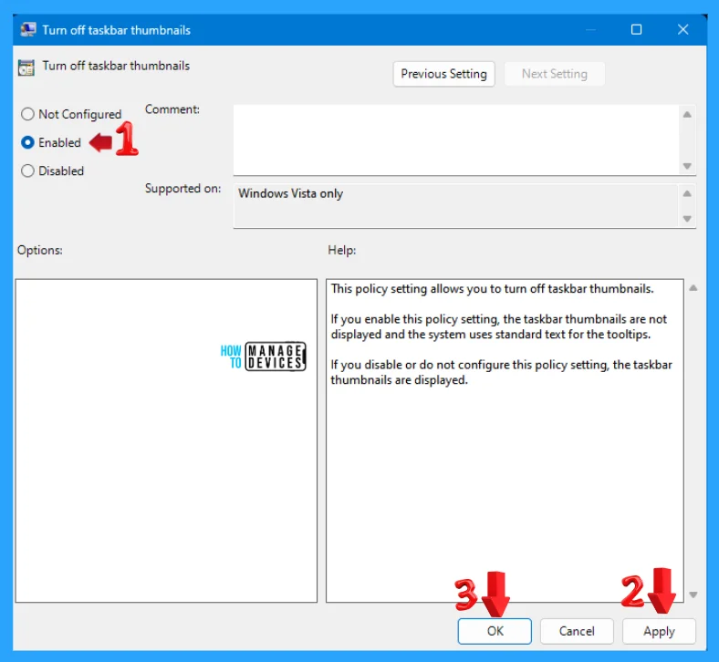3 Best Ways to Disable Taskbar Thumbnail Preview on Windows 11 - Fig. 8
