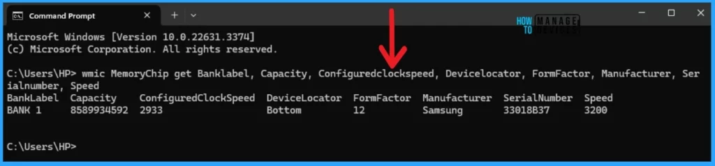 5 Methods for Finding Memory Size, Speed and Type in Windows 11 - Fig.8