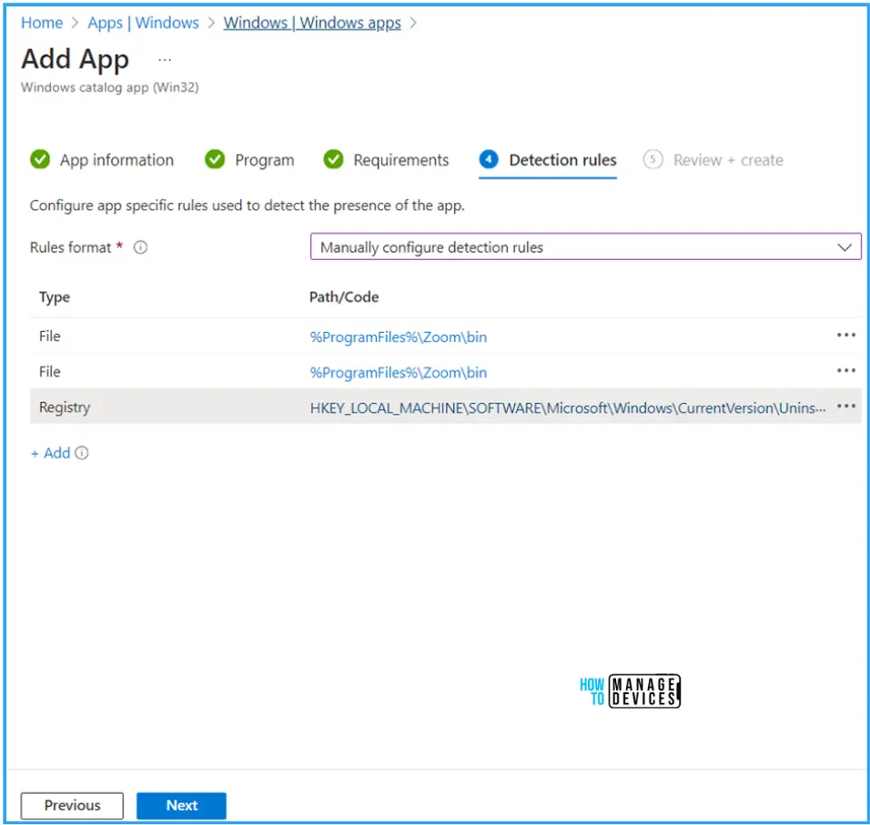 Install Zoom Client using Windows Enterprise App Catalog App with Intune Fig. 10