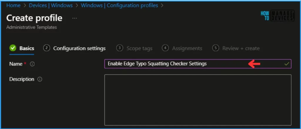 Best Guide to Enable Edge TyposquattingChecker with Intune Fig. 4