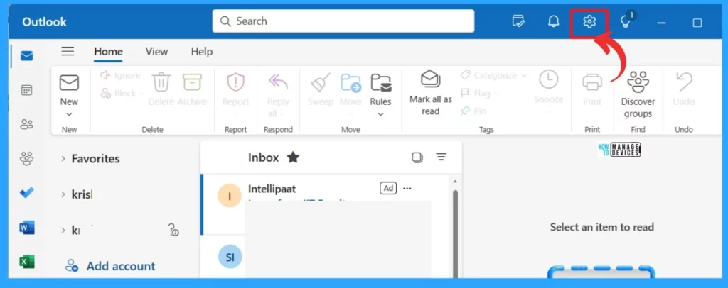 Change to Classic or Modern Theme in Outlook for Windows 11- Fig.1