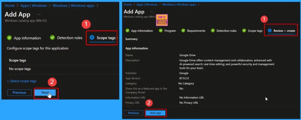 Create and Deploy Google Drive App with Intune Enterprise App Catalog App 9 Create and Deploy Google Drive App with Intune Enterprise App Catalog App - Fig.8