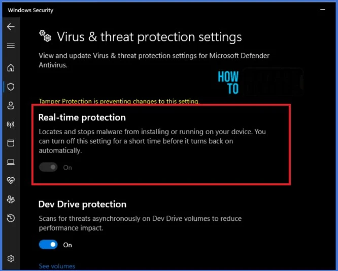 Turn on Real-time Monitoring Antivirus policy for Microsoft Defender in Microsoft Intune Fig. 11
