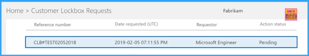 Enhanced Security With Windows 365 Customer Lockbox - Fig.7 - Creds to MS