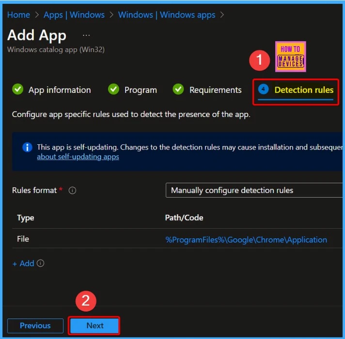 Google Chrome for Business Deployment using Intune Enterprise App Catalog App - Fig.8