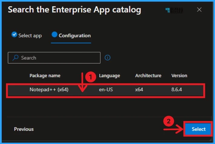 Install Notepad++ Application with Enterprise App Catalog - Fig.5