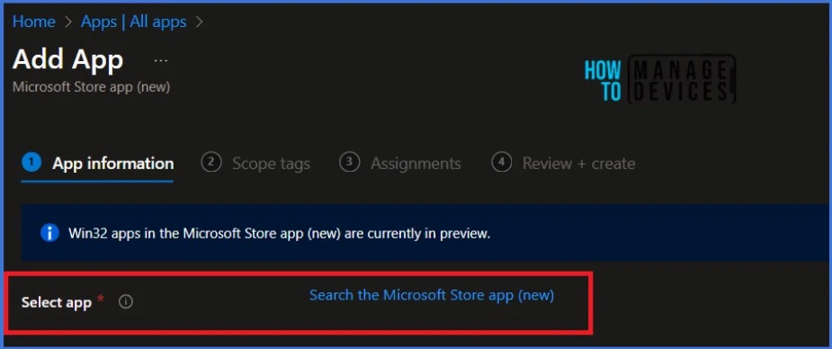 Best Guide to Install Windows App from New Microsoft Store in Intune Fig. 4