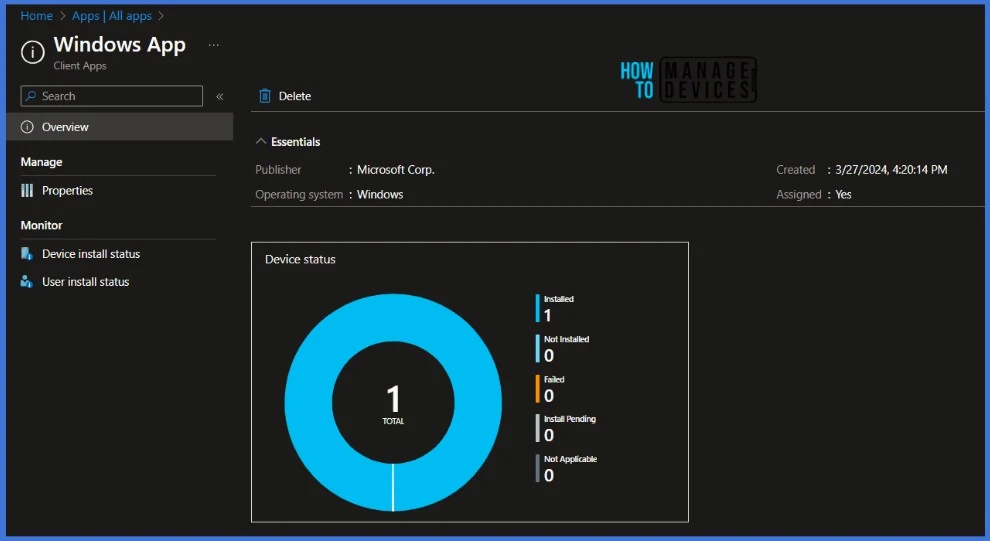 Best Guide to Install Windows App from New Microsoft Store in Intune Fig. 9