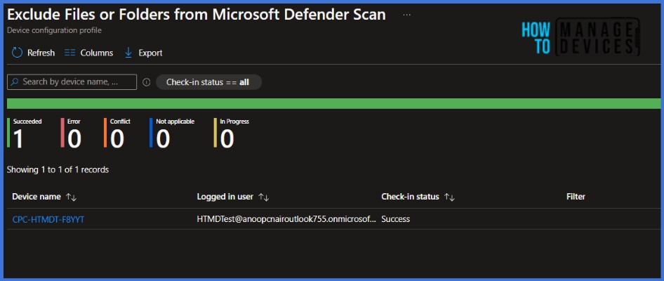 Exclude Files or Folders from Microsoft Defender Scan using Intune 1