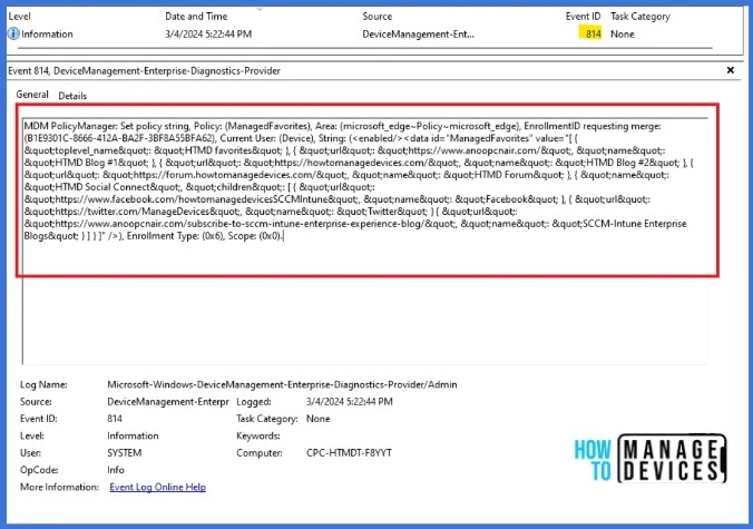 How to Configure Microsoft Edge Favorites using Intune Configuration Profile Step by Step Guide 10