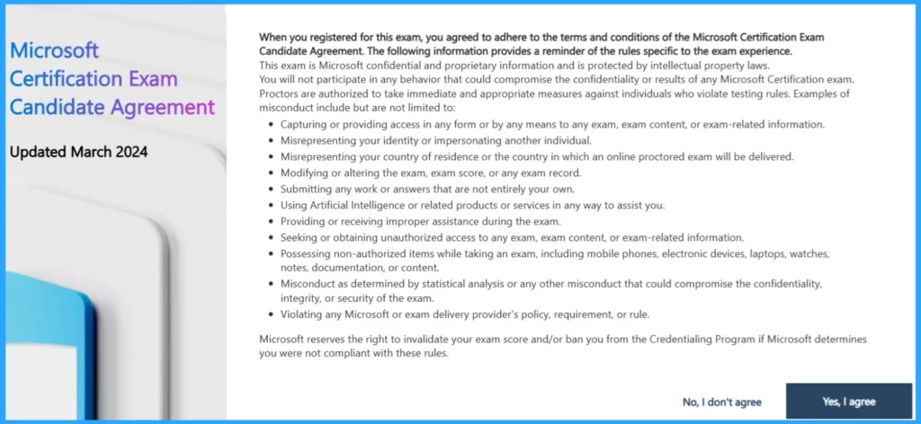 New Microsoft Exam Experience Turn the Exam Clock On and Off - Fig.1 Creds to MS