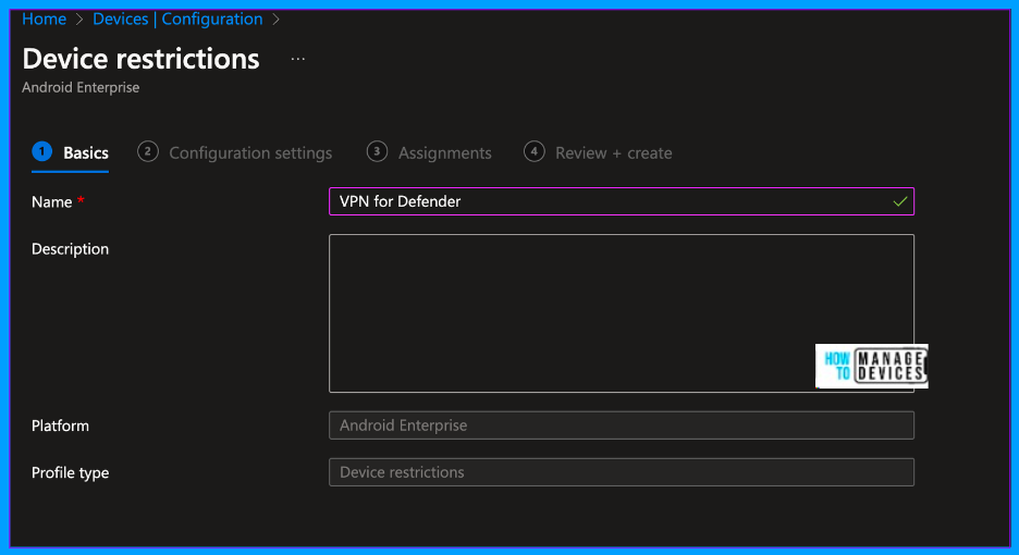 Onboard Android devices to Microsoft Defender for Endpoint Fig: 13