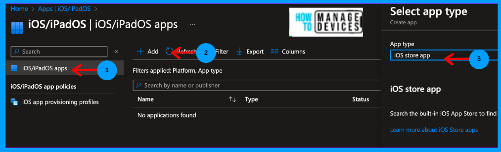 Onboard iOS/iPadOS devices to Microsoft Defender for Endpoint Fig: 1