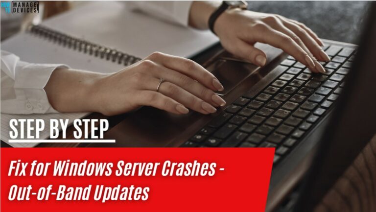 Microsoft Releases Emergency Fix for Windows Server Crashes - Out-of-Band Updates. Fig.1