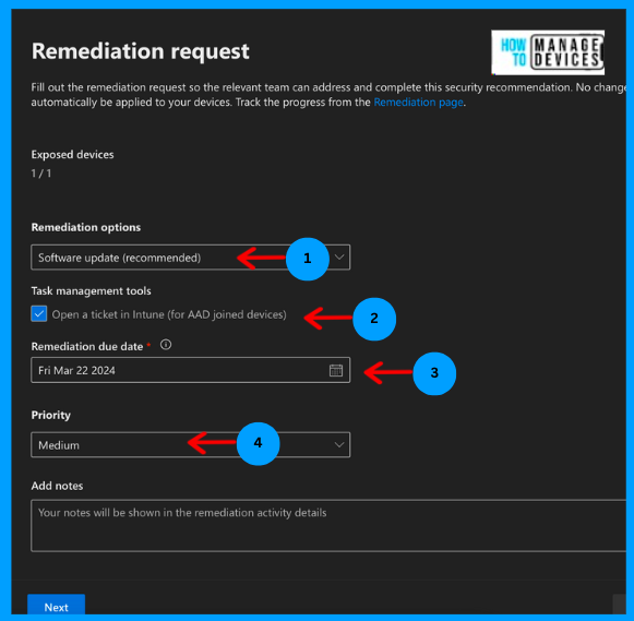 Remediate Vulnerabilities identified by Microsoft Defender for Endpoint Using Intune Fig: 11