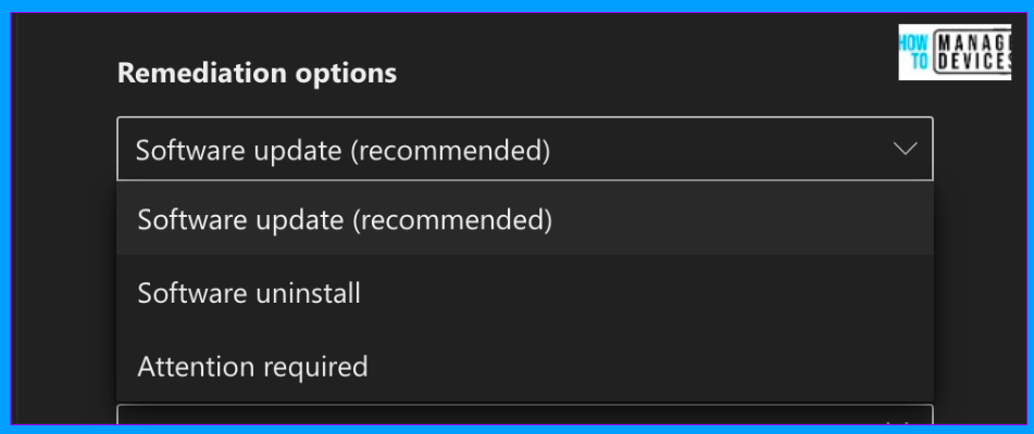 Remediate Vulnerabilities identified by Microsoft Defender for Endpoint Using Intune Fig: 10