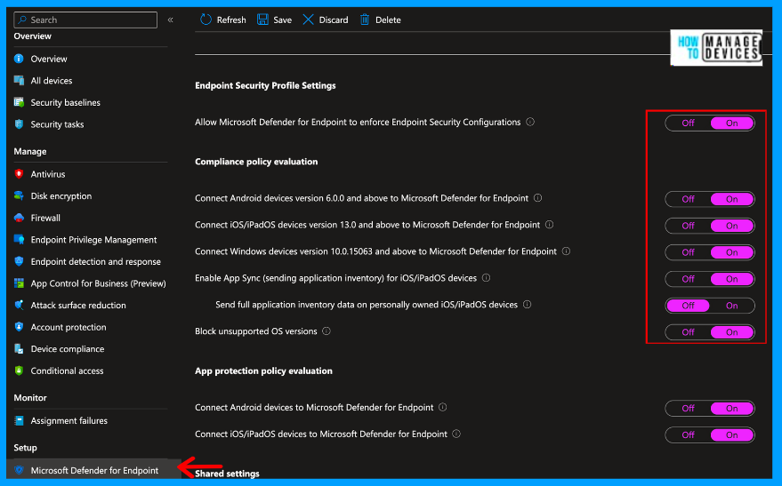 Remediate Vulnerabilities identified by Microsoft Defender for Endpoint Using Intune Fig: 3