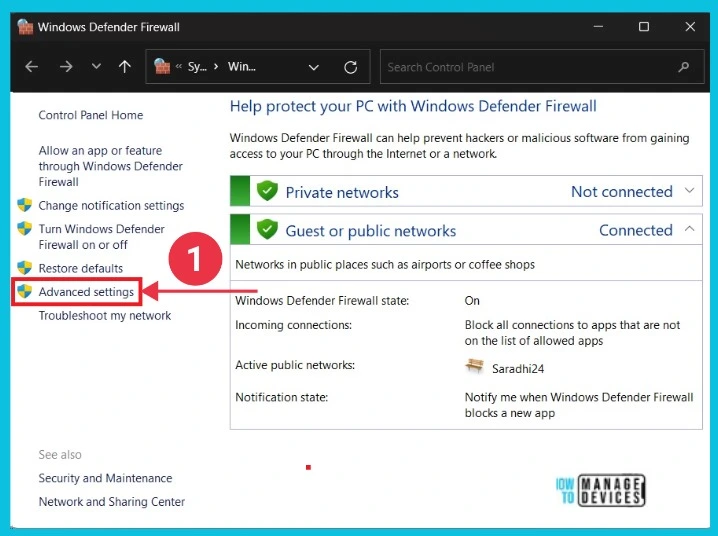 Ways to Allow an App through Windows Defender Firewall - Fig.4