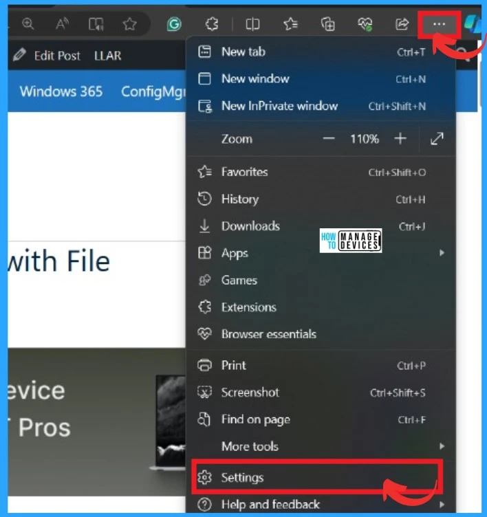 Add or Remove Copilot Toolbar Icon in Microsoft Edge - Fig .1