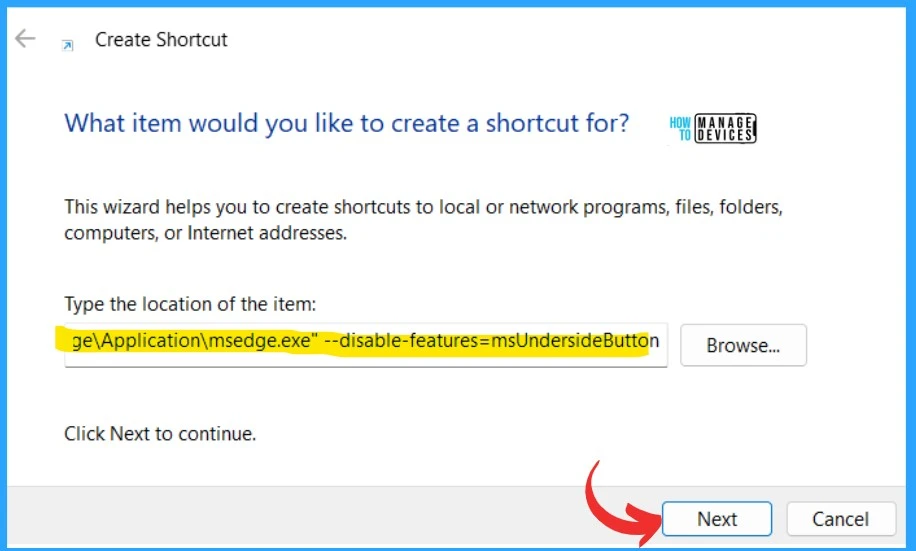 Add or Remove Copilot Toolbar Icon in Microsoft Edge - Fig .5