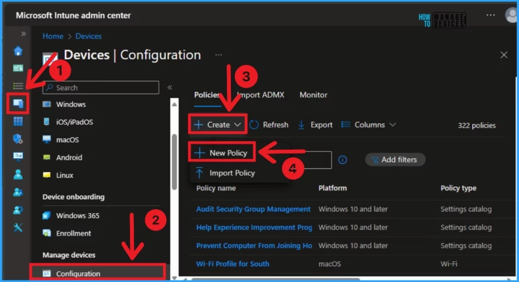 Turn Off Copilot in Windows Setting from Intune Settings Catalog - Fig.1