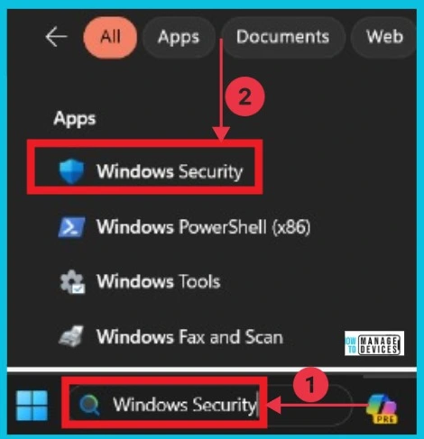 Turn On or Off Microsoft Vulnerable Driver Blocklist- Fig.1