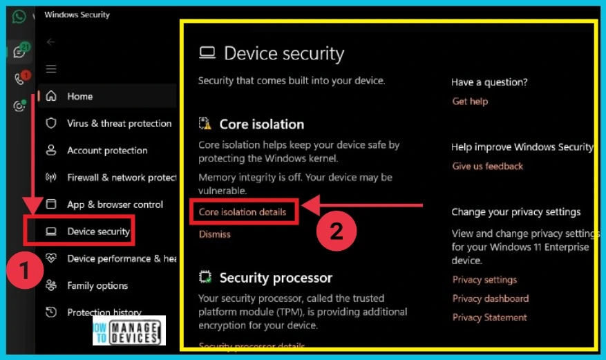 Turn On or Off Microsoft Vulnerable Driver Blocklist - Fig.2