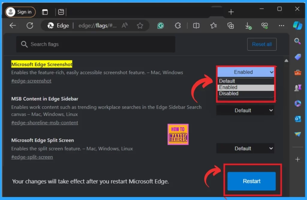 How to Enable and Use the New Screenshot Tool in MS Edge 2 How to Enable and Use the New Screenshot Tool in MS Edge - Fig.2