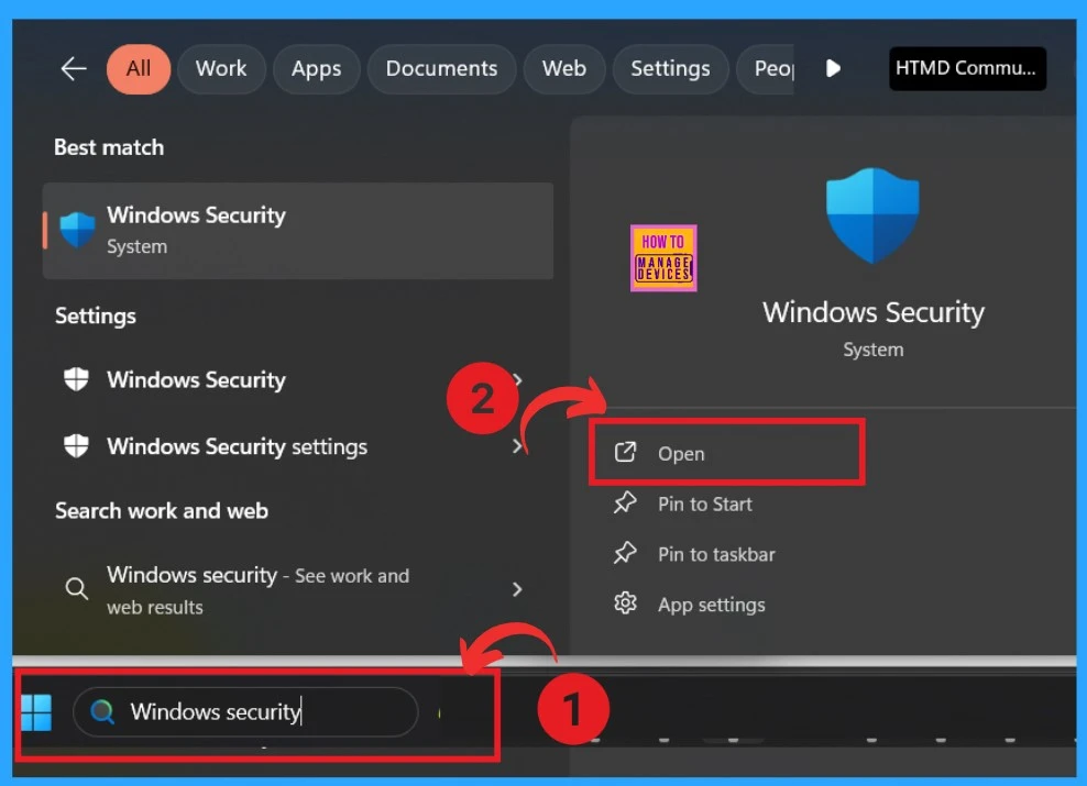 Methods for Allow or Disallow Real-time Protection for Microsoft Defender Antivirus in Windows 11 - Fig.1