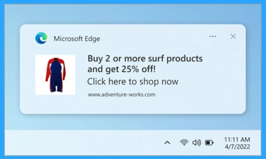 How to Turn Off Microsoft Edge Notifications-Fig.1 Creds to MS