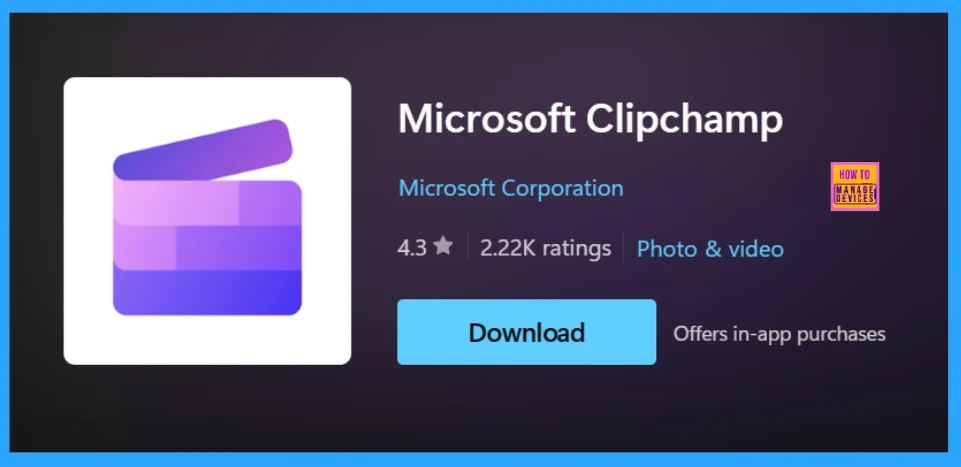 Microsoft Clipchamp Speech Audio to Video Editing Feature 1 Microsoft Clipchamp Text to Speech Audio Caption Video Editing Feature -Fig.1