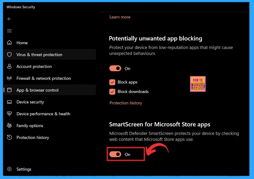 Enable Disable Microsoft Defender SmartScreen for Microsoft Store Apps in Windows 11 - Fig.3