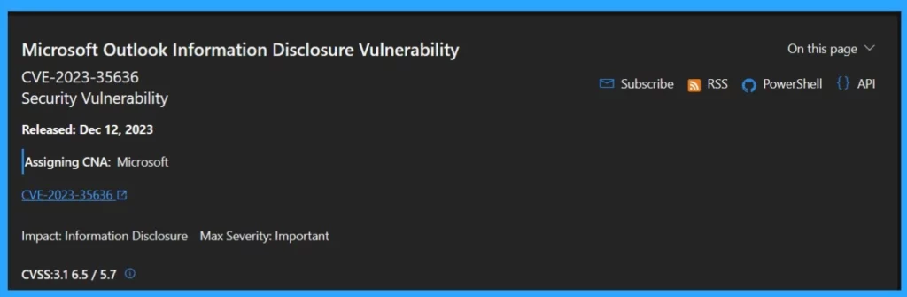 Microsoft Office Security Warning for ICS Files in Outlook - Fig.3 Creds to MS