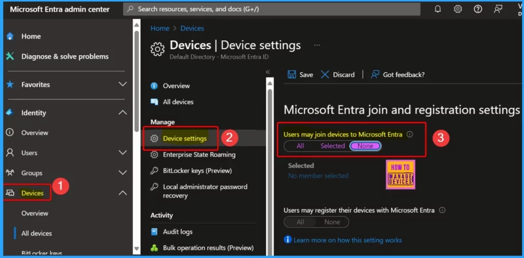 Block Users Personal Devices to Join Entra ID using Intune - Fig. 2