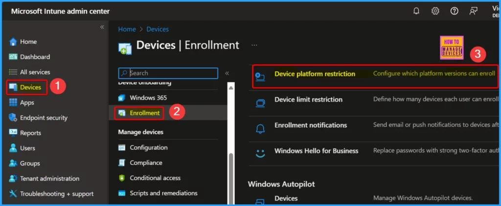 Block Users Personal Devices to Join Entra ID using Intune 4 Block Users Personal Devices to Join Entra ID using Intune - Fig. 3