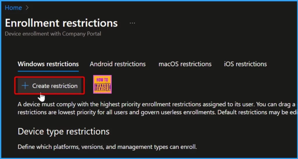 Block Users Personal Devices to Join Entra ID using Intune 5 Block Users Personal Devices to Join Entra ID using Intune - Fig. 4