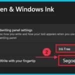 How to Change Handwriting Panel Font in Windows 11