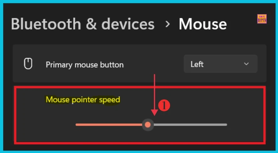 How to Change Mouse Pointer Speed in Windows 11 - Fig.3