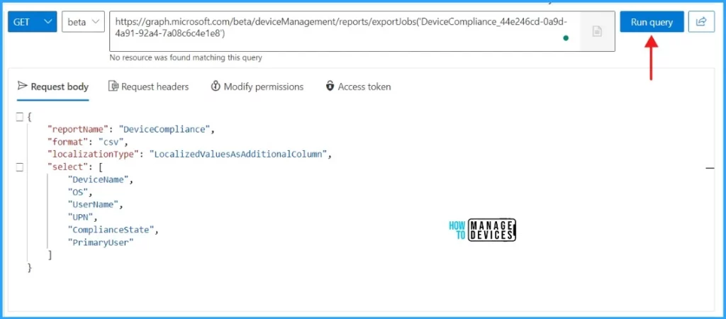 Automate Microsoft Intune Device Compliance Report using Graph API 5