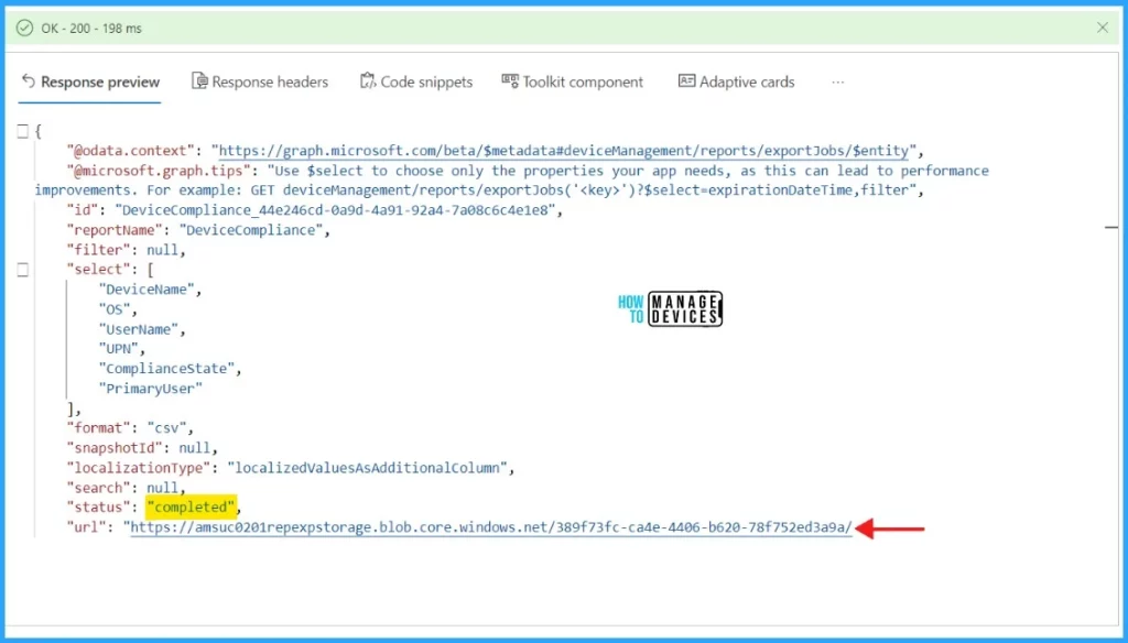 Automate Microsoft Intune Device Compliance Report using Graph API 6