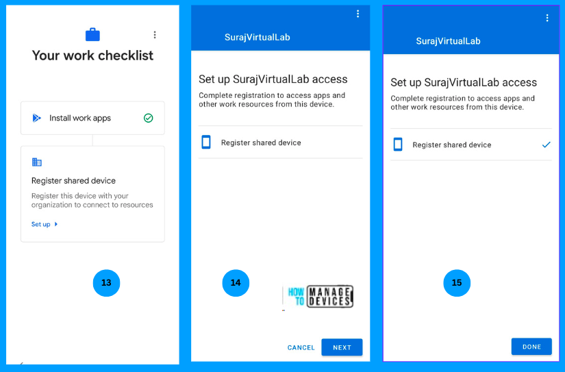 Configure Android Shared Devices Using Intune Fig:21