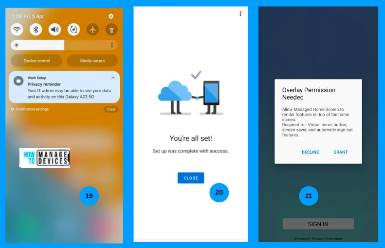 Configure Android Shared Devices Using Intune Fig:22