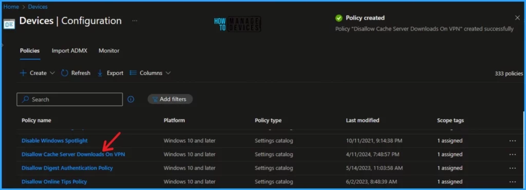 Disallow Cache Server Downloads On VPN in the Windows Settings Catalog - Fig.10